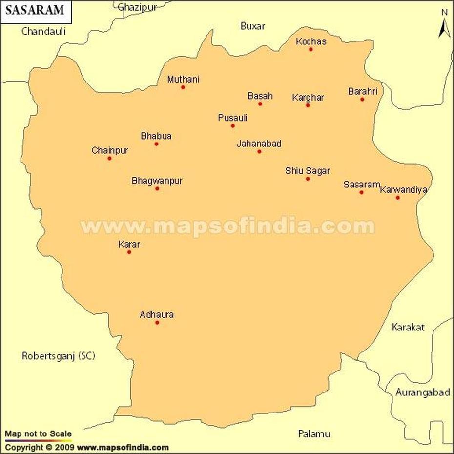 Sasaram Election Result 2019 – Parliamentary Constituency Map And …, Sasarām, India, Sasaram  Bihar, Gaya Bihar