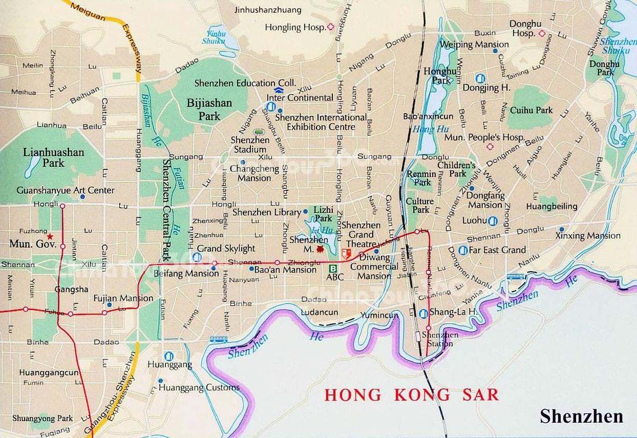 Shenzhen City | Map, Shenzhen, China Map, Shangzhen, China, Shenzhen Guangdong China, Yantian