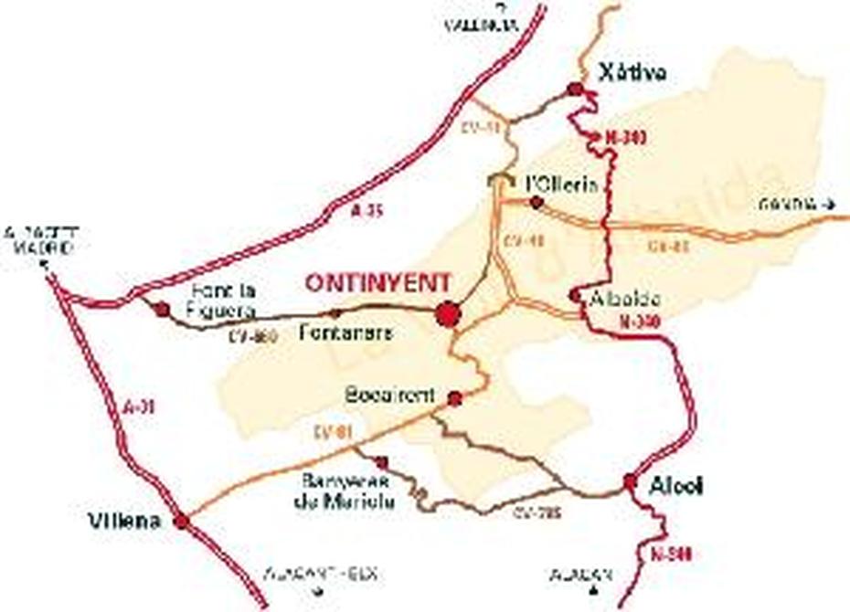 Of Spain Travel, Capital Of Spain, Ontinyent, Onteniente, Spain