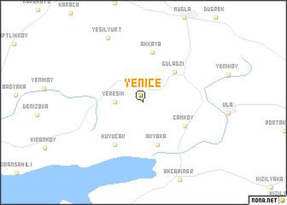 Yenice (Turkey) Map – Nona, Yenice, Turkey, Karabuek, Foresta Di Yenice
