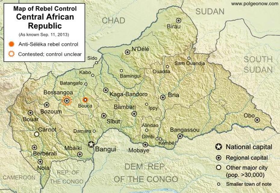 Central Africa Countries, Central Africa Political, Central, Bossangoa, Central African Republic