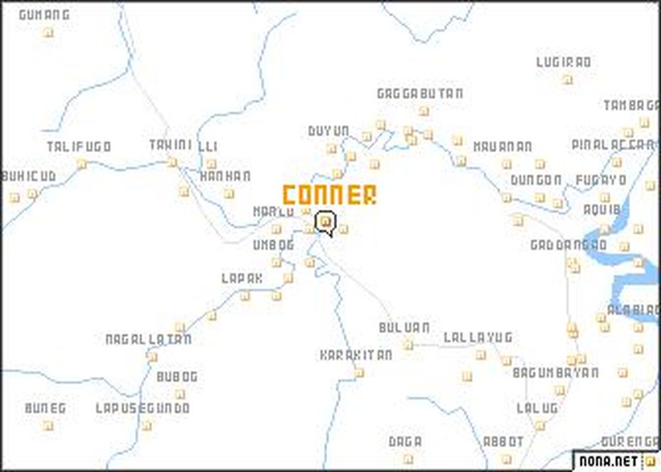 Conner (Philippines) Map – Nona, Conner, Philippines, Philippines City, Philippines  Cities