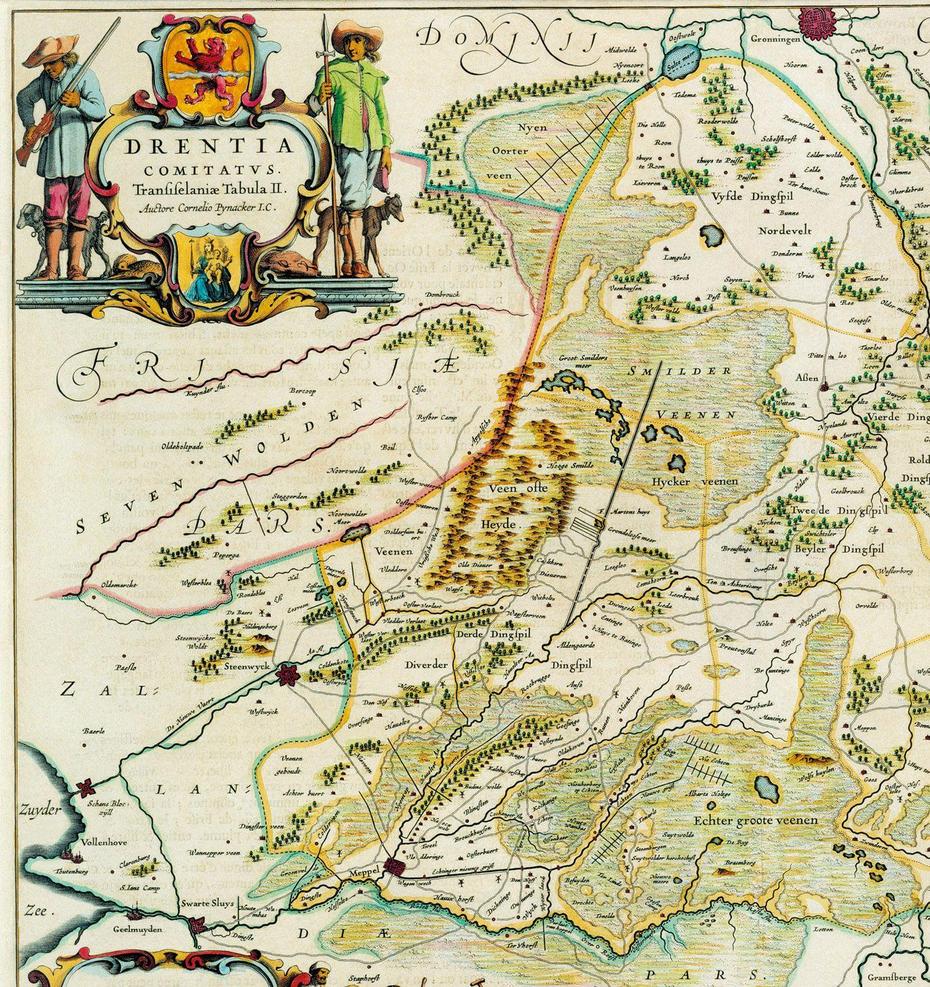 De Kaart Van Pijnacker Uit 1634. | Historical Maps, Map, City Maps, Pijnacker, Netherlands, Amersfoort Netherlands, Noordweg 29 Pijnacker