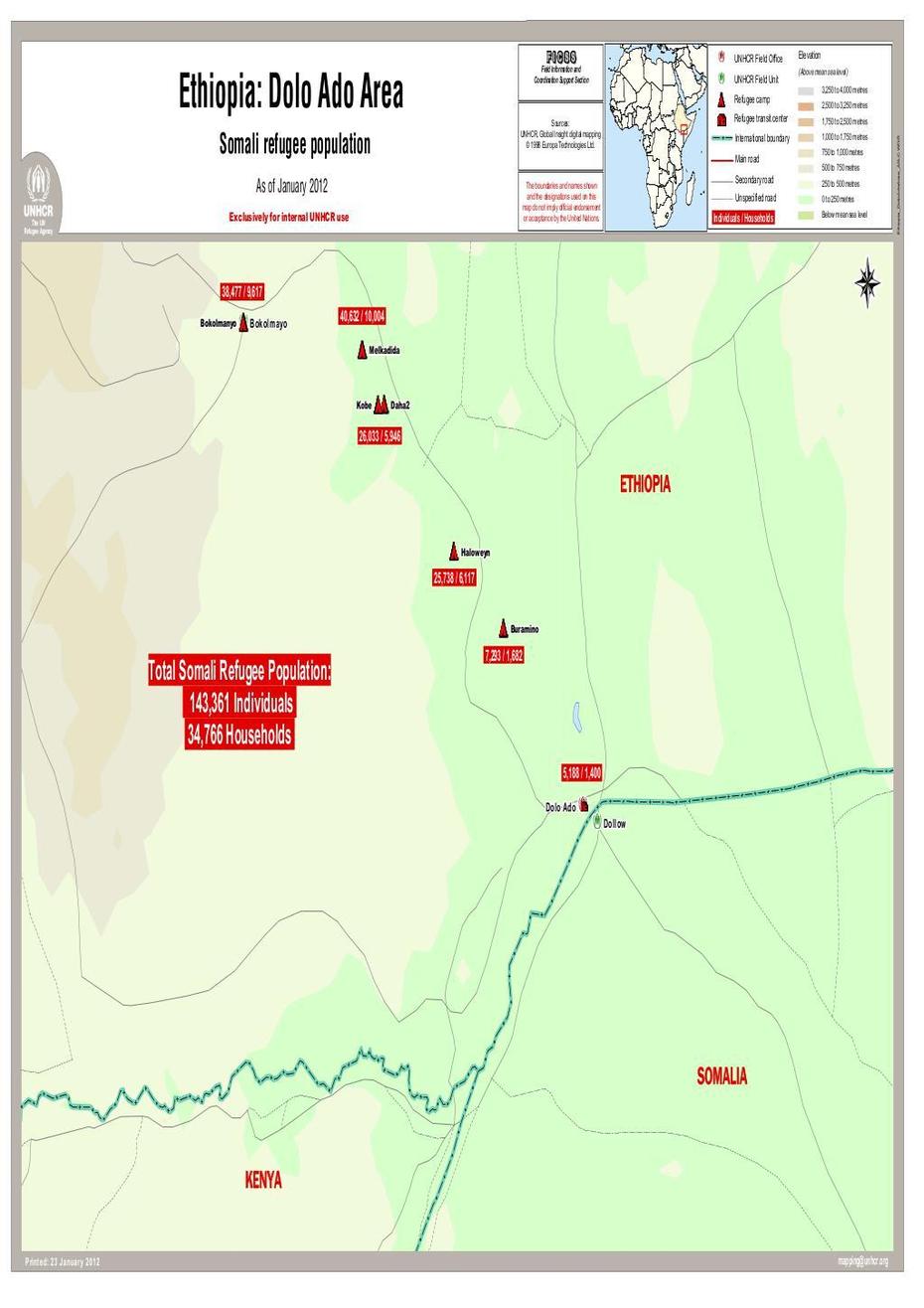 Document – Ethiopia – Dolo Ado Area – Somali Refugee Population …, Dolo Odo, Ethiopia, Amhara, Ethiop