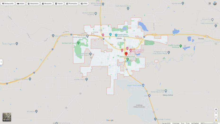 Gillette Wyoming Map – United States, Gillette, United States, Gillette Wyoming State, Street  Of Gillette Wyoming