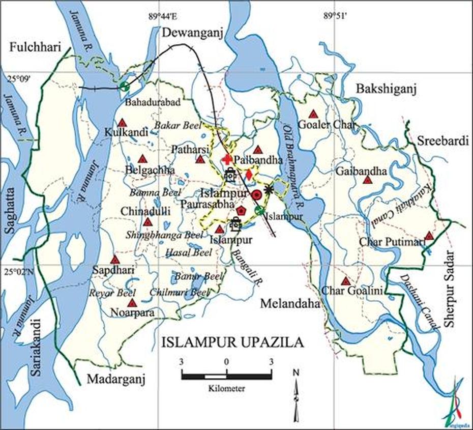 Islampur Upazila – Banglapedia, Islāmpur, India, Dinajpur  City, Jamuna River  Bangladesh