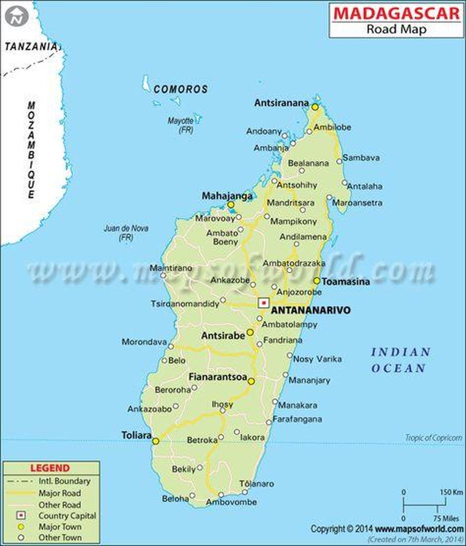 Madagascar Road Map | Roadmap, Madagascar, Map, Andranomavo, Madagascar, Madagascar The Country, Madagascar  Outline