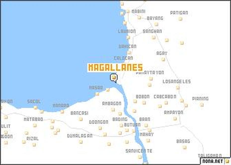 Magallanes (Philippines) Map – Nona, Magallanes, Philippines, Magallanes Cavite, Magallanes