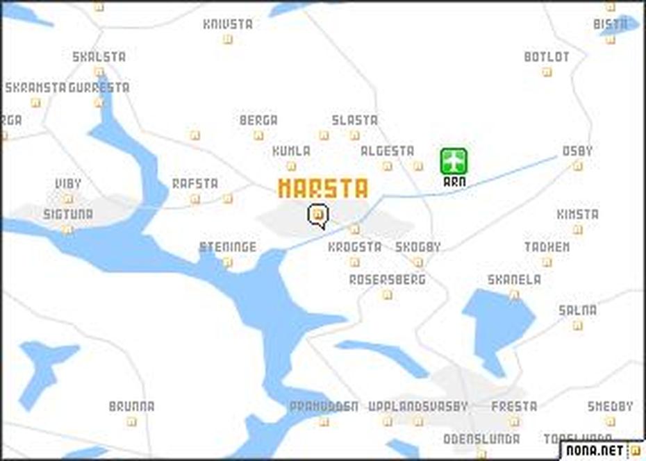 Marsta (Sweden) Map – Nona, Märsta, Sweden, Ostergotland Sweden, Norrbotten Sweden