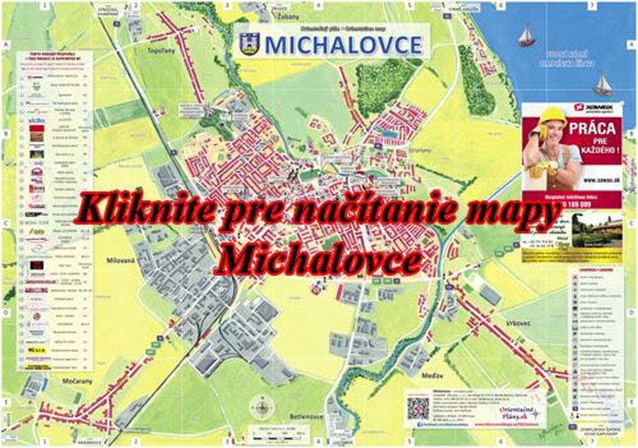 Michalovce Mapa | Mapa, Michalovce, Slovakia, Mesto Michalovce, Michalovce Sk