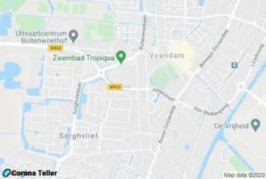 Plattegrond Veendam #1 Kaart, Map En Live Nieuws, Veendam, Netherlands, Holland America Veendam Cabins, Ms Veendam Deck Plans