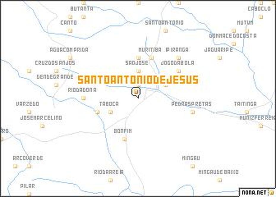 Santo Antonio De Jesus (Brazil) Map – Nona, Santo Antônio, Brazil, Forte De Santo Antonio Da Barra Brazil People, Forte De Santo Antonio Da Barra Brazil Women