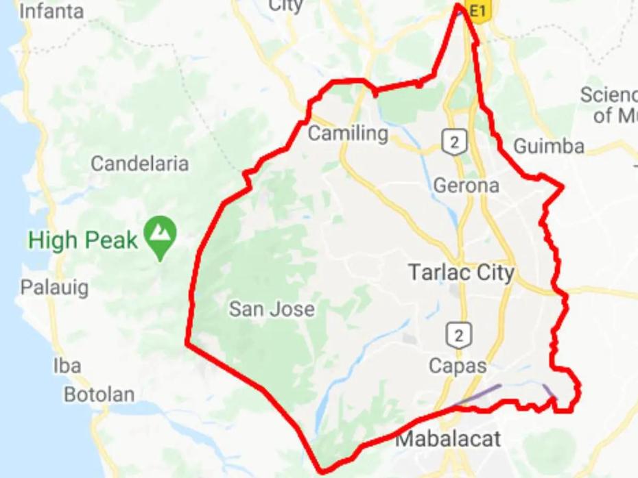 Tarlac Map – Attractions Official Website Of Bamban Province Of Tarlac …, Tarlac City, Philippines, Tarlac Province, Camiling Tarlac