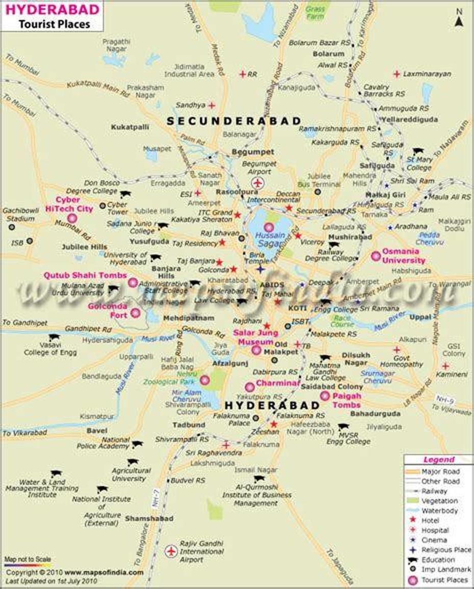 Tourist Cities In India Alphabetically, Hyderābād, India, Coimbatore India, Madras India