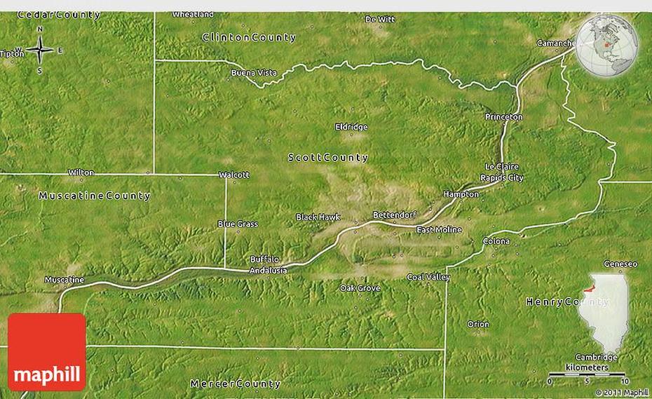 United States And Territories, World  Islands, Island County, Rock Island, United States