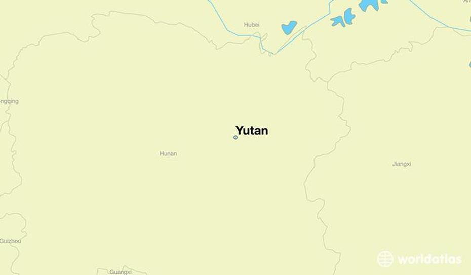 Where Is Yutan, China? / Yutan, Hunan Map – Worldatlas, Yutan, China, Chat Noir  Logo, Yutan Ne