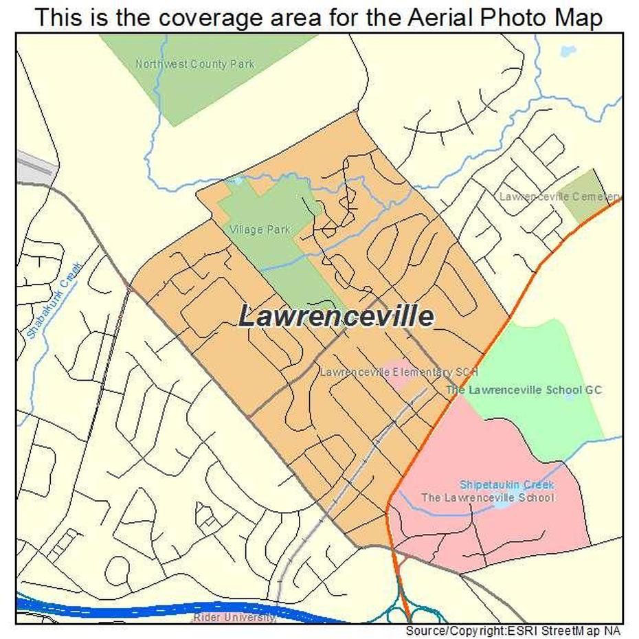 Aerial Photography Map Of Lawrenceville, Nj New Jersey, Lawrenceville, United States, Aldie  Virginia, Ashburn Ice  House