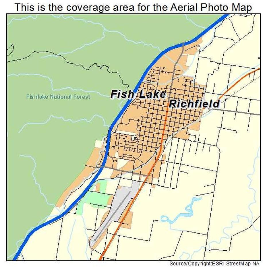 Aerial Photography Map Of Richfield, Ut Utah, Richfield, United States, Richfield Utah, Richfield Mn