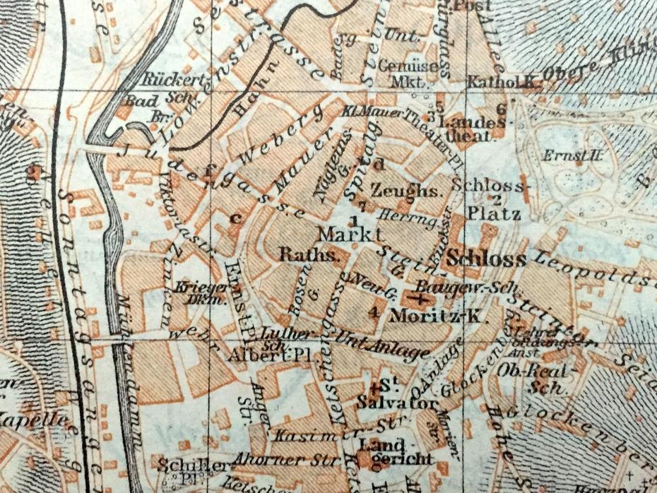 Antique 1925 Coburg Germany Map From Baedekers Guide Atlas | Etsy, Coburg, Germany, Saxe- Coburg, Coburg Oregon