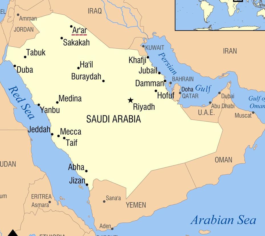 Arar Saudi Arabia Map – Arar Ksa Map (Western Asia – Asia), Arar, Saudi Arabia, Arabic Men Saudi Arabia, Cities In Saudi Arabia