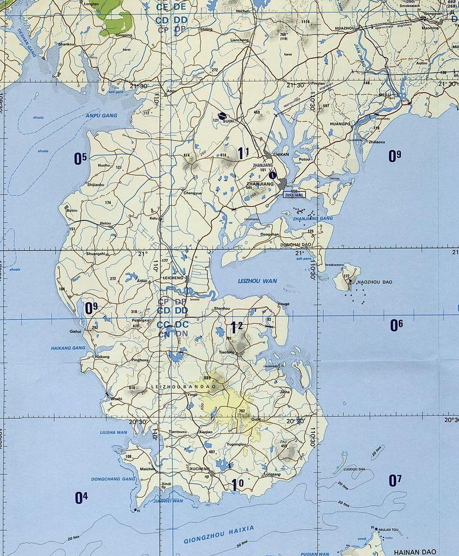 Archivo:Leizhou Peninsula Map – Cropped.Jpg – Wikipedia, La …, Leizhou, China, Fujian Province China, Fuzhou City China