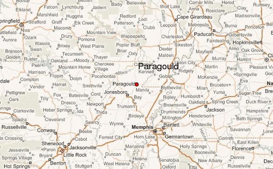 Arkansas  With Cities, Paragould Ar, Weather Forecast, Paragould, United States