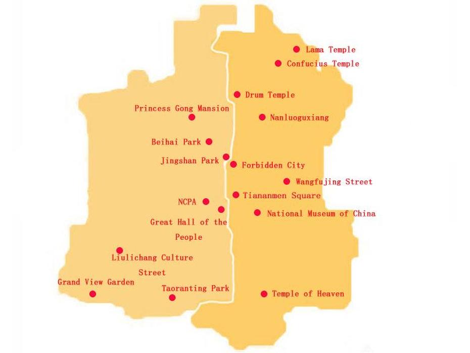 Beijing Districts Map – Dongcheng, Xicheng, Chaoyang, Haidian…, Xicheng, China, Dongcheng Beijing, Beijing Ring Road