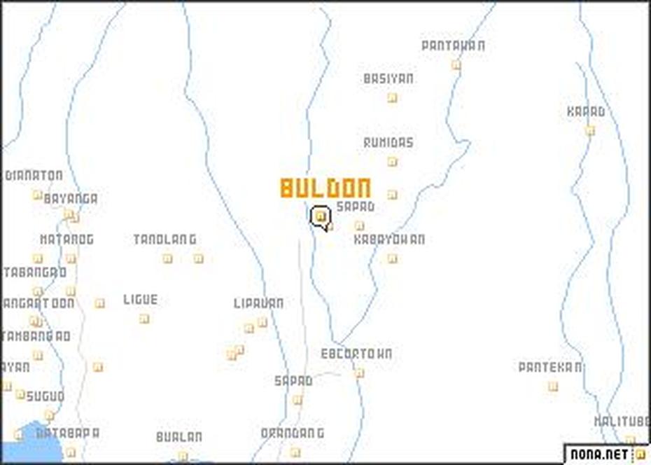 Buldon (Philippines) Map – Nona, Buldon, Philippines, Philippines City, Philippines  Cities
