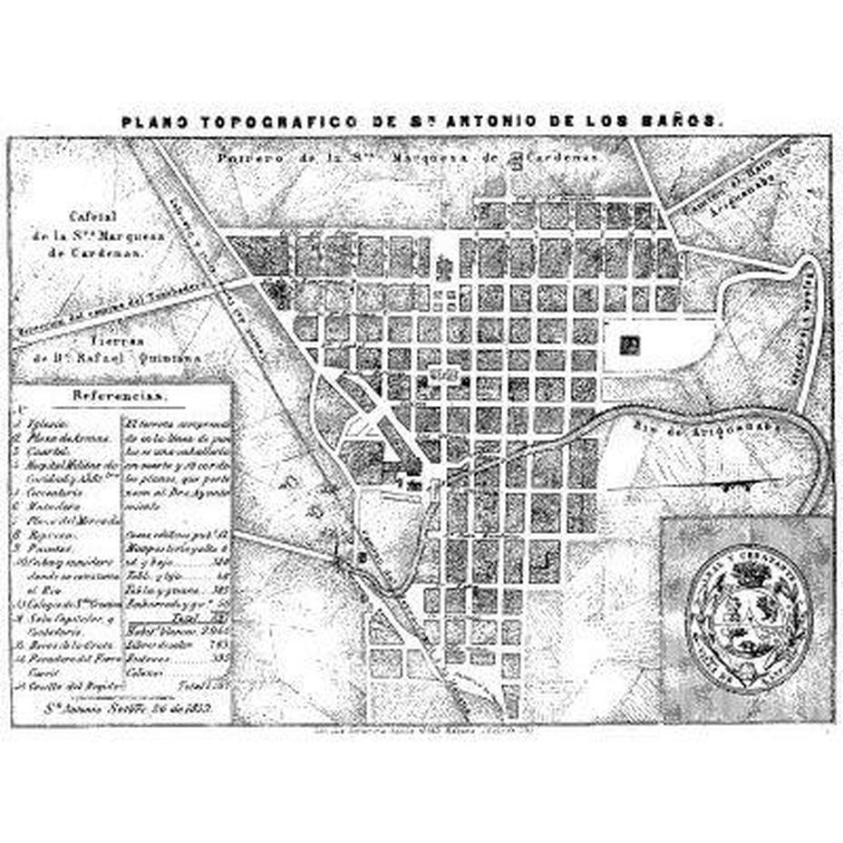 Buy Vintage Cuba Collectible Maps Municipal > San Antonio De Los Banos …, San Antonio De Los Baños, Cuba, San Diego De Los Banos Pinar Del Rio Cuba, Escuelas De Cuba