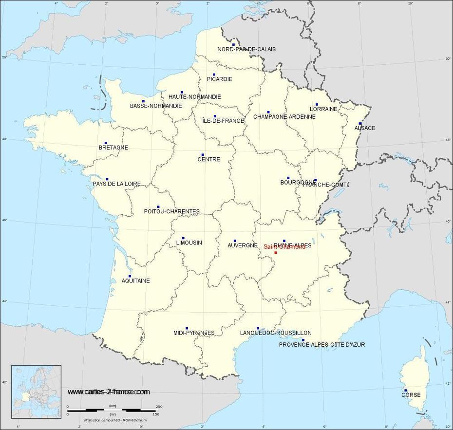 Carte De Saint-Chamond : Situation Geographique Et Population De Saint …, Saint-Chamond, France, Saint -Etienne France, French St Chamond