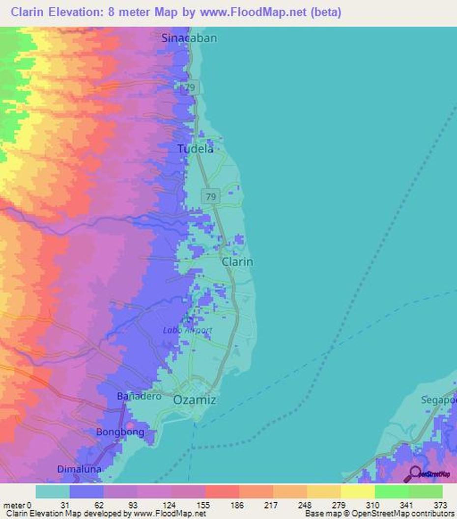 Central  Visayas, Bansalan Philippines, Elevation , Clarin, Philippines