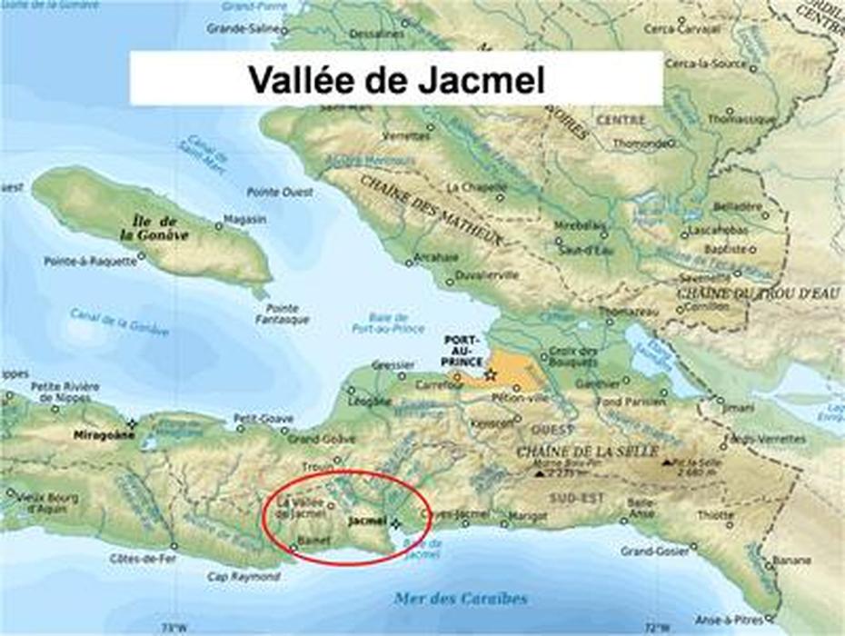 City Of Jacmel Haiti, Sud Est Haiti, Formation Pour, La Vallée De Jacmel, Haiti