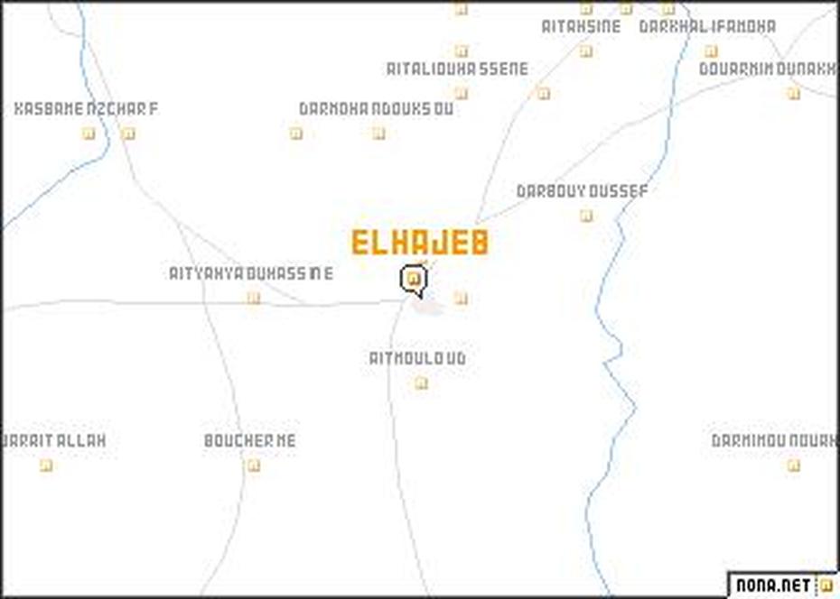 El Hajeb (Morocco) Map – Nona, El Hajeb, Morocco, Rabat Morocco, Agadir Morocco