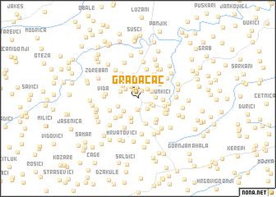 Gradacac (Bosnia And Herzegovina) Map – Nona, Gradačac, Bosnia And Herzegovina, Bosnia  Location, Sarajevo Bosnia