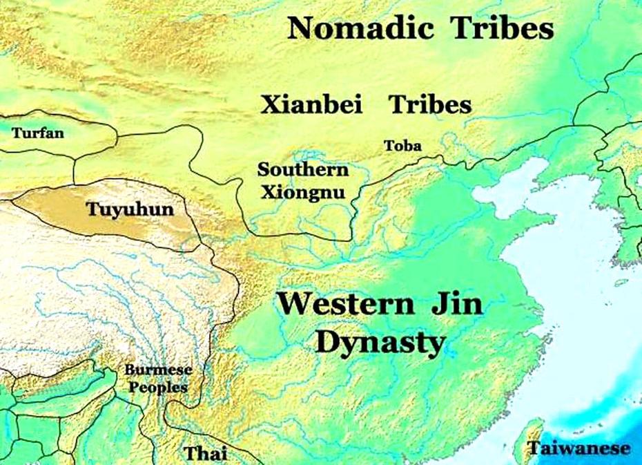 Jin Dynasty 265 420, Ba Jin, Northern Dynasties, Jin’E, China