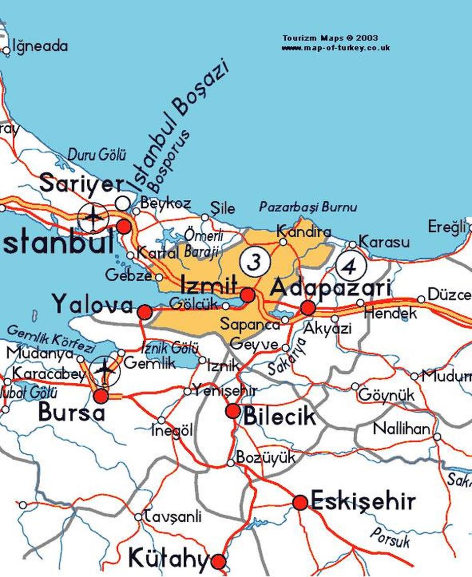 Kocaeli Map, Kocaeli, Turkey, Derince Turkey, Antalya Turkey