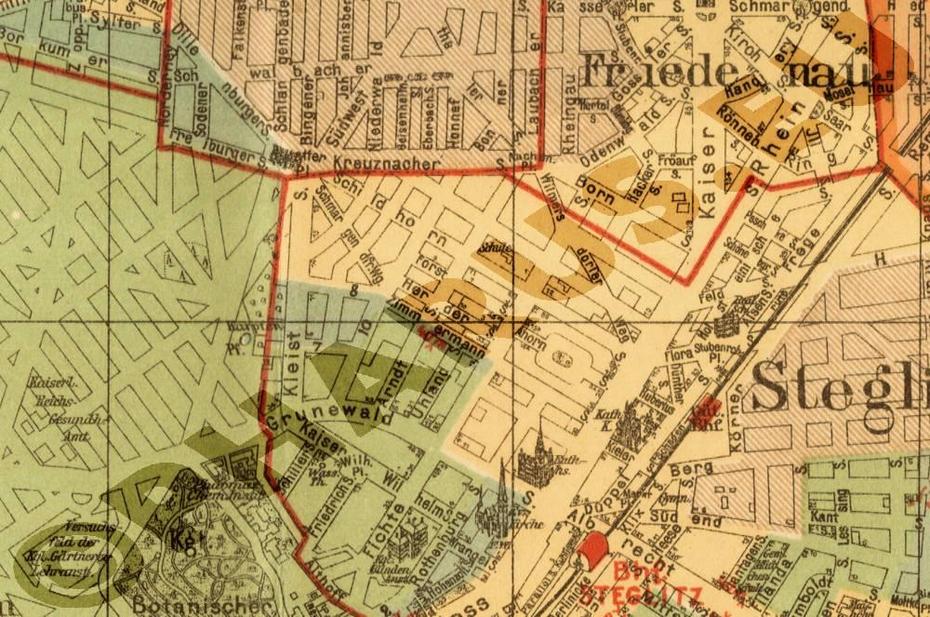 Konigs Wusterhausen Stadtplan Karte, Königs Wusterhausen, Germany, Brandenburg  Castle, Koenig’S Wusterhausen Germany Churches