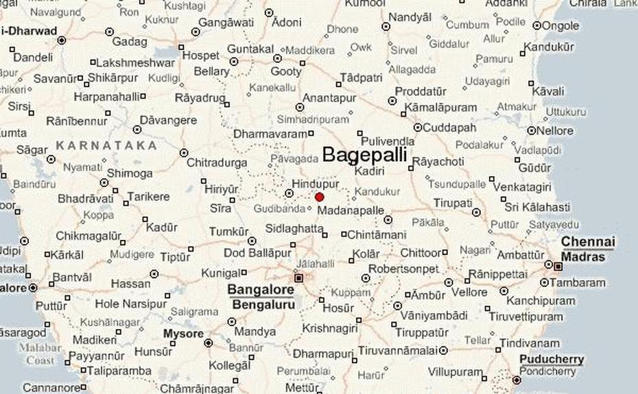 Kurnool, Bellary  City, Guide, Bāgepalli, India