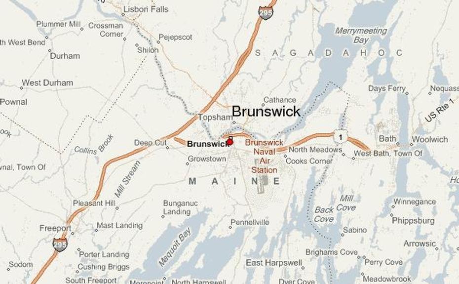 Maine United States, Brunswick Maine Town, Brunswick, Brunswick, United States