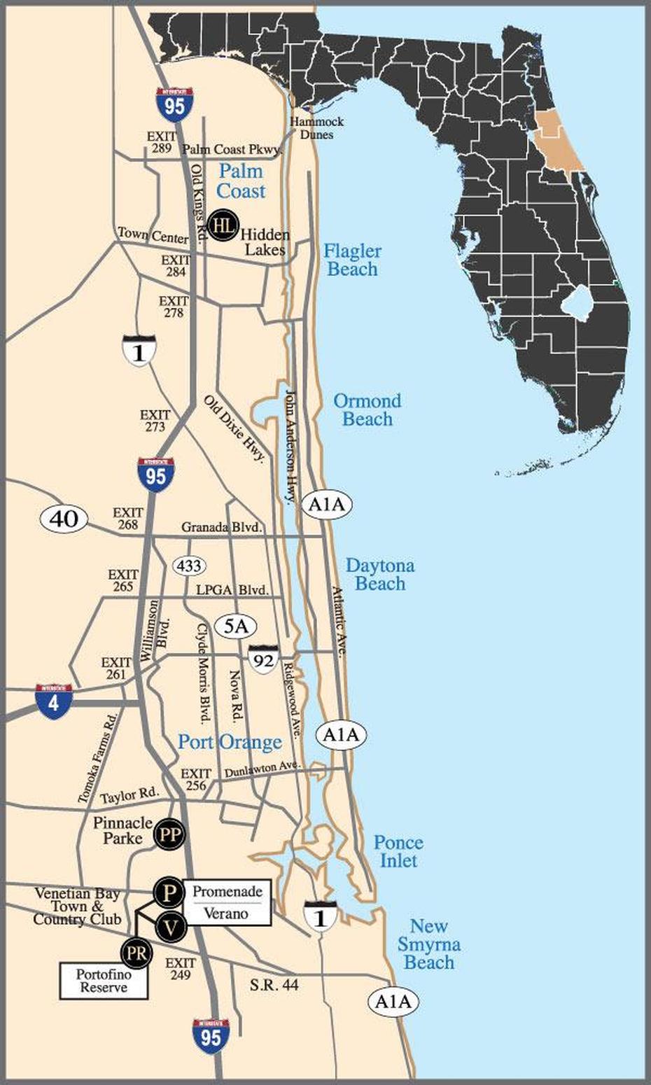 Map Of Palm Coast Florida – Maping Resources, Palm Coast, United States, Palm Coast Florida, Street  Palm Coast Fl