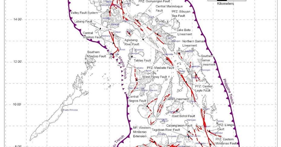 Natural Science: A Learning Portfolio: Philippine Fault Lines And Trenches, Cabanglasan, Philippines, Philippines  Luzon Manila, Cebu Island Philippines