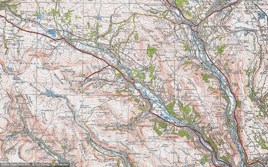 Old Maps Of Aberdare, Mid Glamorgan – Francis Frith, Aberdare, United Kingdom, Cannock Chase  Forest, Where Is  Cannock