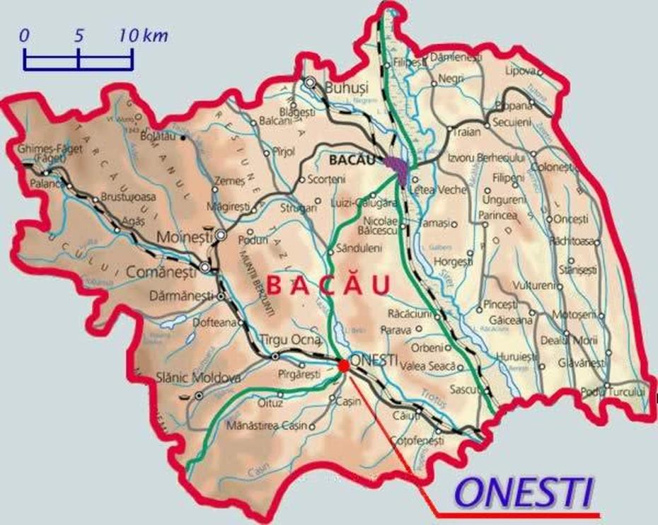 Onesti Harta | Harta, Oneşti, Romania, Ranca Romania, Cerbul