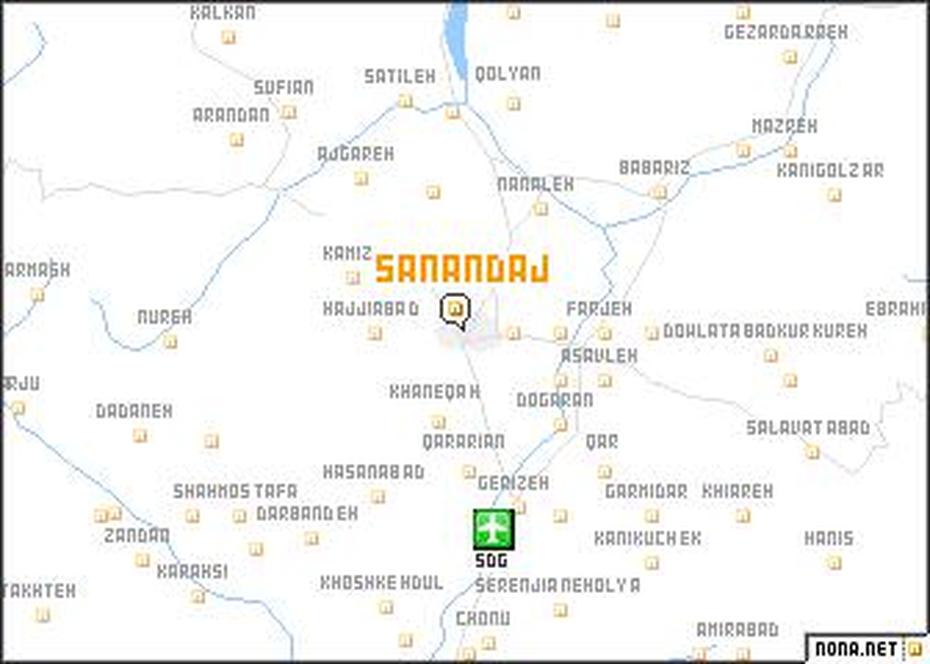 Sanandaj (Iran) Map – Nona, Sanandaj, Iran, Iran  Satellite, Iran Weather