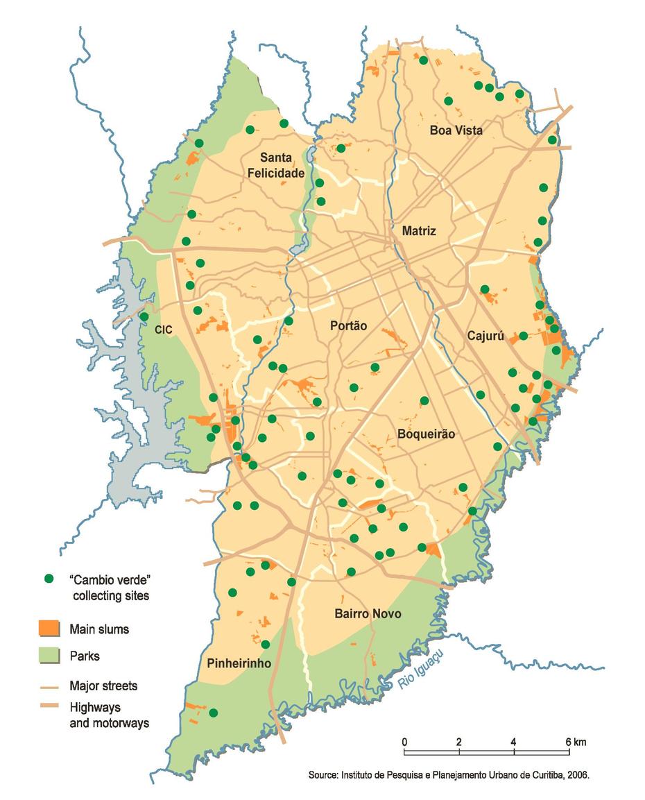 Curitiba City Map – Mapsof, Curitiba, Brazil, Paraná, Brazil  Printable