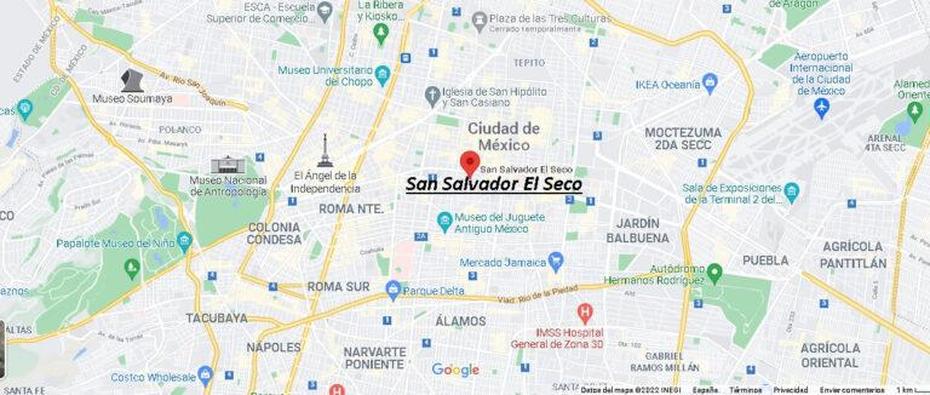 Donde Esta San Salvador El Seco Mexico? Mapa San Salvador El Seco …, San Salvador El Seco, Mexico, El Salvador  Outline, San Miguel El Salvador