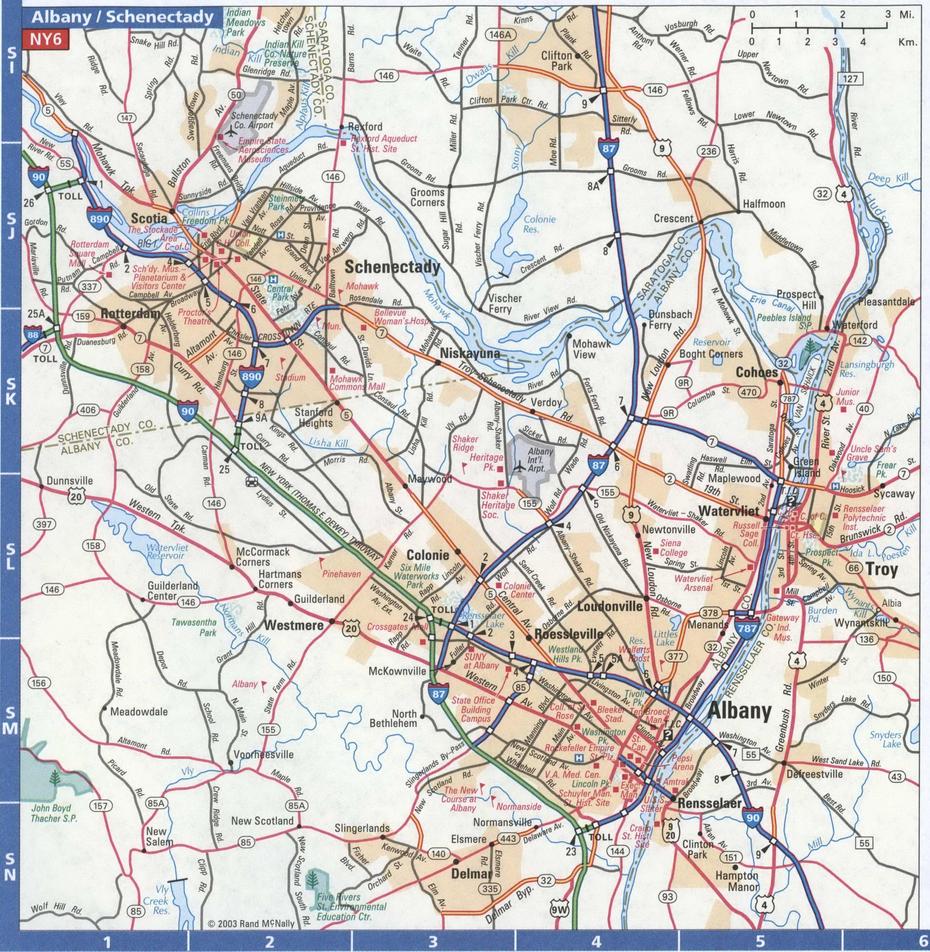 Map Of New York Albany,Detailed Map With Highways Streets Shopping Centers, New Albany, United States, Albany Oregon, Albany Scotland