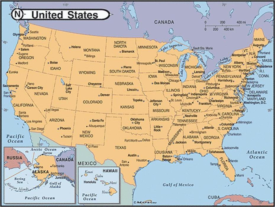 Map Usa States Major Cities – Printable Map, New City, United States, United States On World, 5G  United States