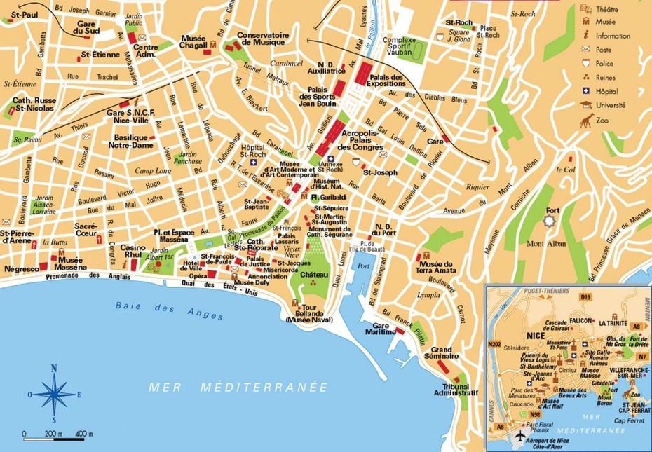 Maps Of Dallas: Nice France Map, Nice, France, Images Of Nice France, Printable  Of Nice France