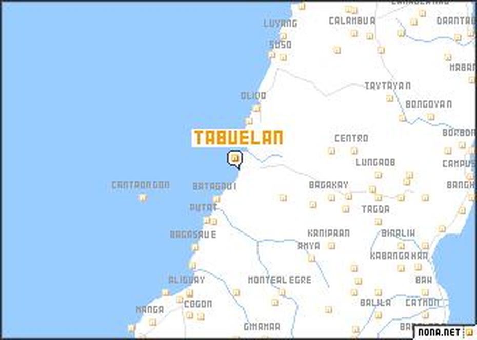 Tabuelan (Philippines) Map – Nona, Tabuelan, Philippines, Carcar Cebu, Pinamungajan Cebu